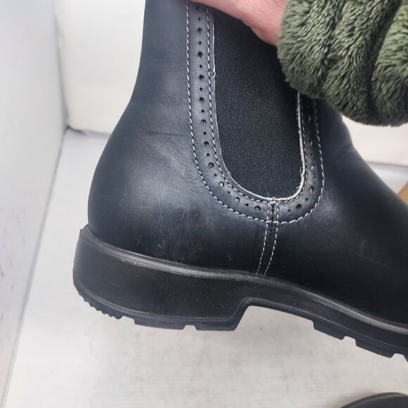 Blundstone WOMENS Chelsea Black Tall Boot - Picture 8 of 9